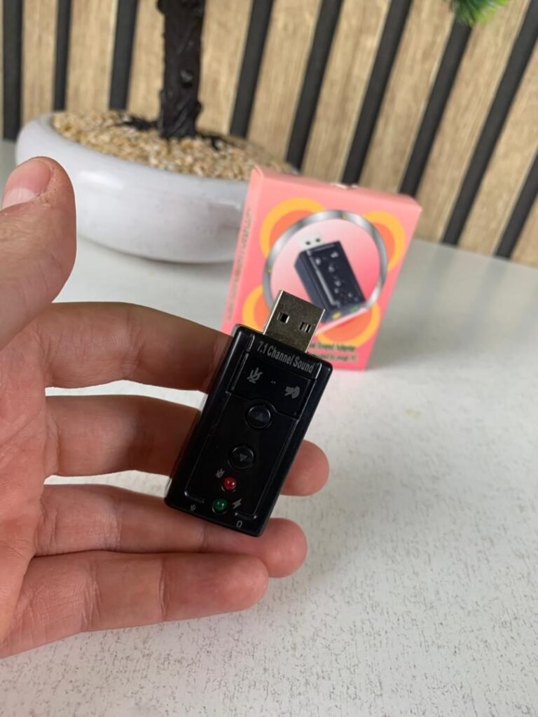 Adaptateur Carte Son USB 3D Audio Virtual 7.1 – Son Surround Pro Compact