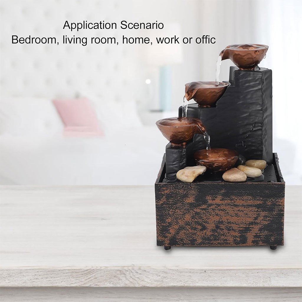 Fontaine d’Intérieur USB Compacte – Élégance Zen & Ambiance Relaxante - الصورة 3