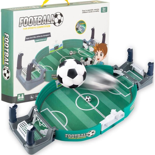 Mini jeu de foot de table 2 joueurs – jeu d’adresse et de compétition en famille