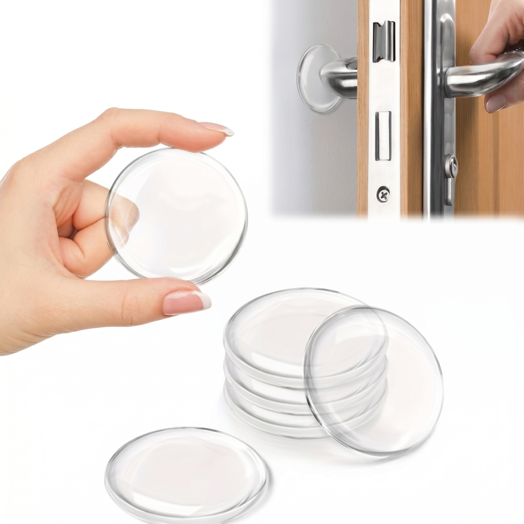 Butée de Porte Pratique Anti-Chocs – Protection Murale & Réduction du Bruit