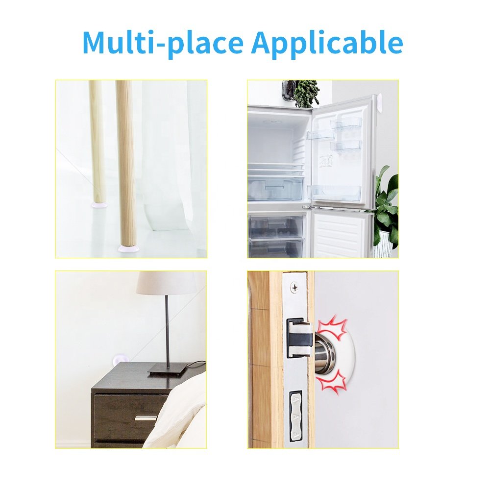 Butée de Porte Pratique Anti-Chocs – Protection Murale & Réduction du Bruit - الصورة 4