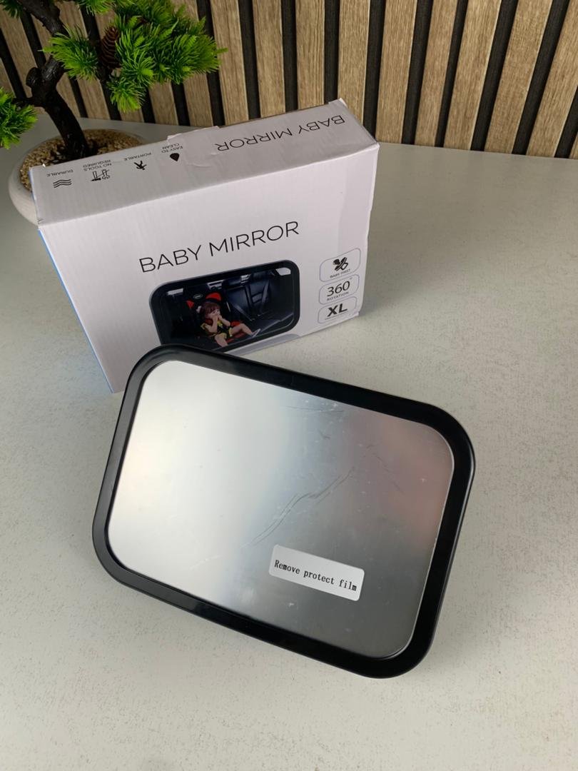 Rétroviseur Bébé Grand Angle 360° – Une Vision Claire, Une Conduite Sereine - الصورة 8