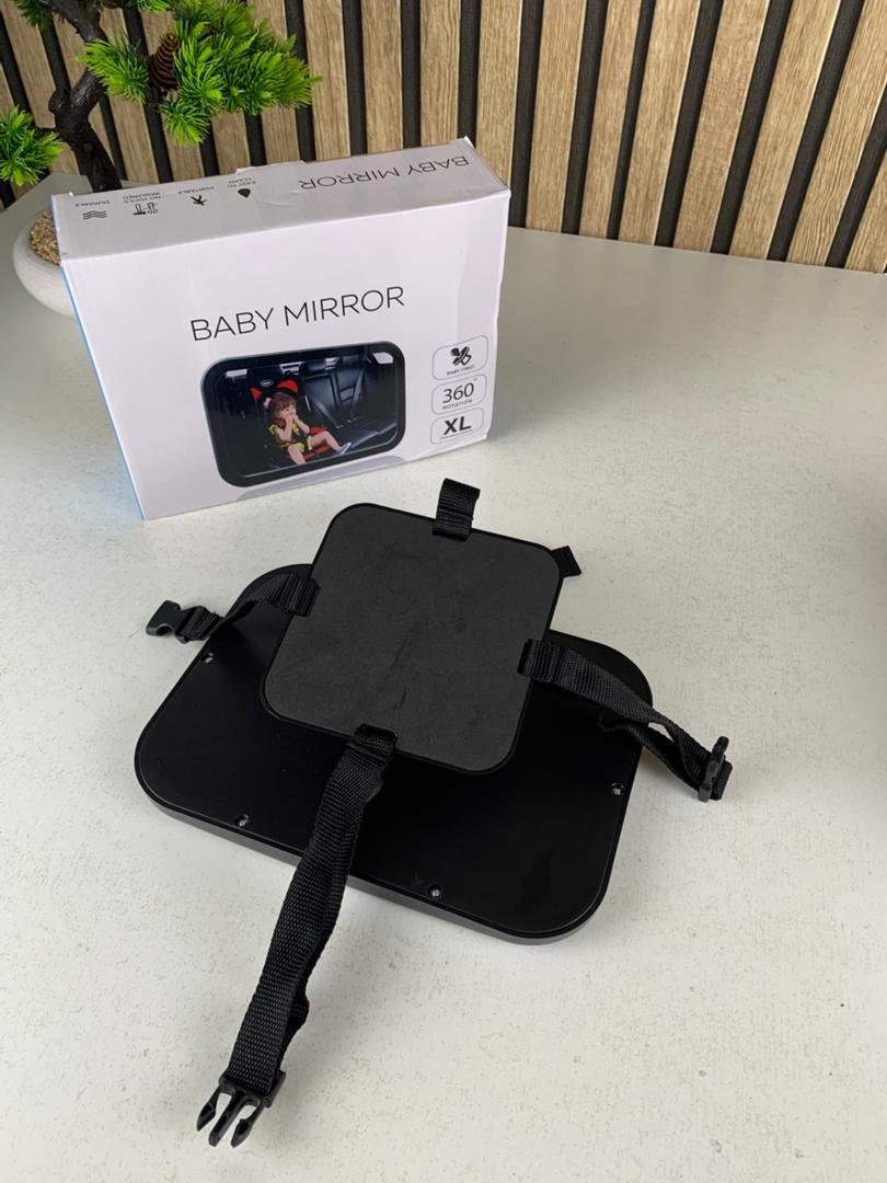Rétroviseur Bébé Grand Angle 360° – Une Vision Claire, Une Conduite Sereine - الصورة 7