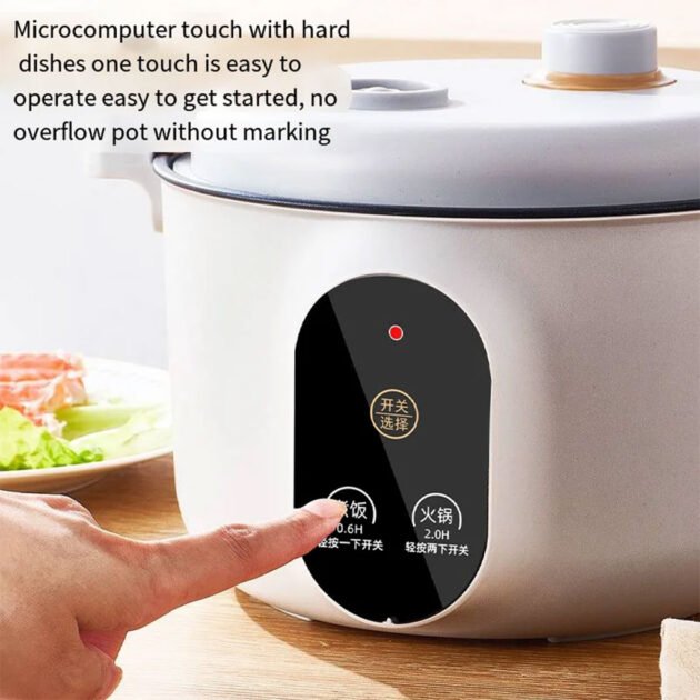 Cuiseur Electrique Multifonctionnel 20cm – Petit appareil portable pour cuisine complète