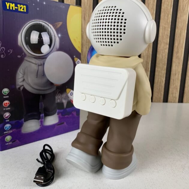 Lampe LED astronaute 3D “lune” avec enceinte Bluetooth intégrée V2