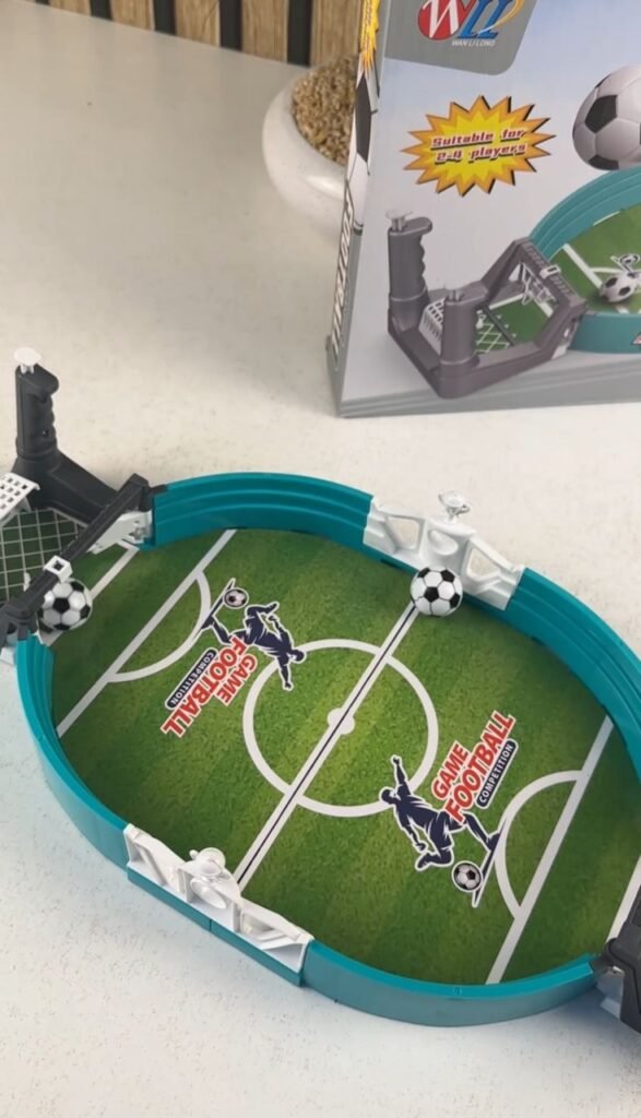 Mini jeu de foot de table 2 joueurs – jeu d’adresse et de compétition en famille