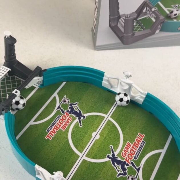 Mini jeu de foot de table 2 joueurs – jeu d’adresse et de compétition en famille