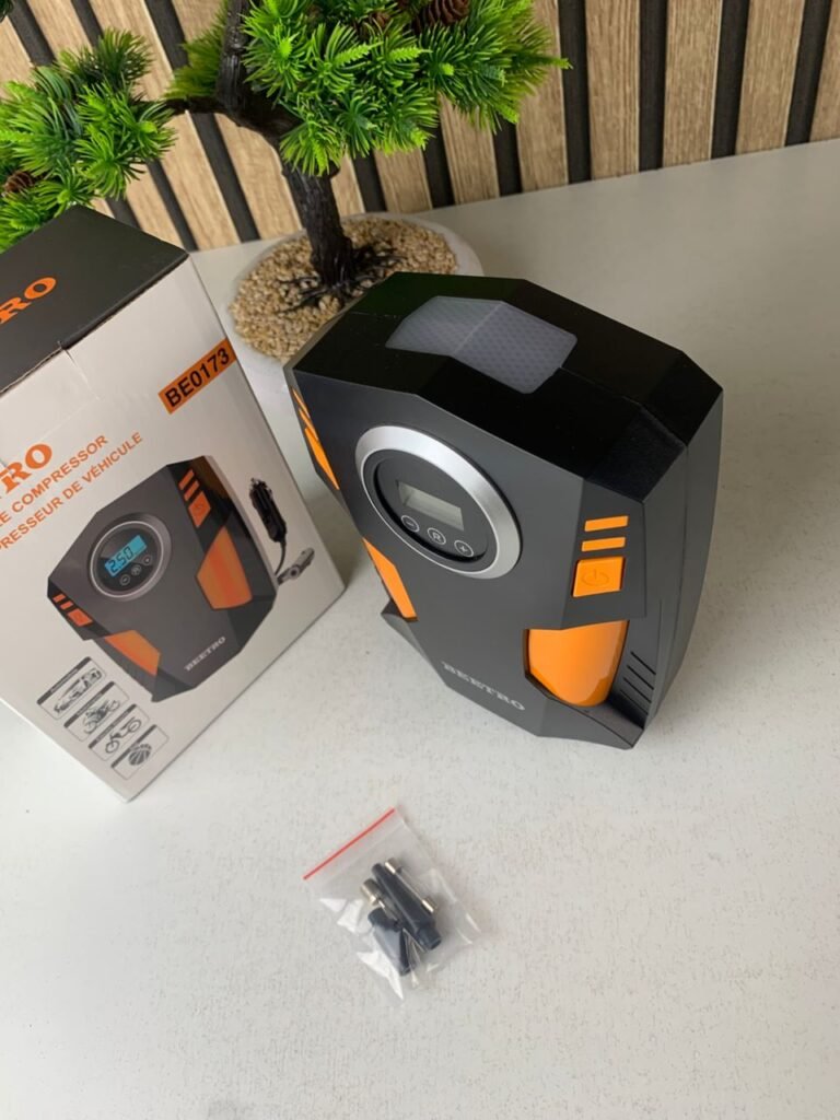 Compresseur d’Air Numérique pour Voiture et Moto 150Psi BE0173 Gonflage précis – portable et pratique pour toutes vos sorties