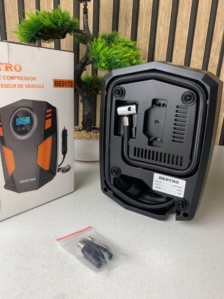 Compresseur d’Air Numérique pour Voiture et Moto 150Psi BE0173 Gonflage précis – portable et pratique pour toutes vos sorties