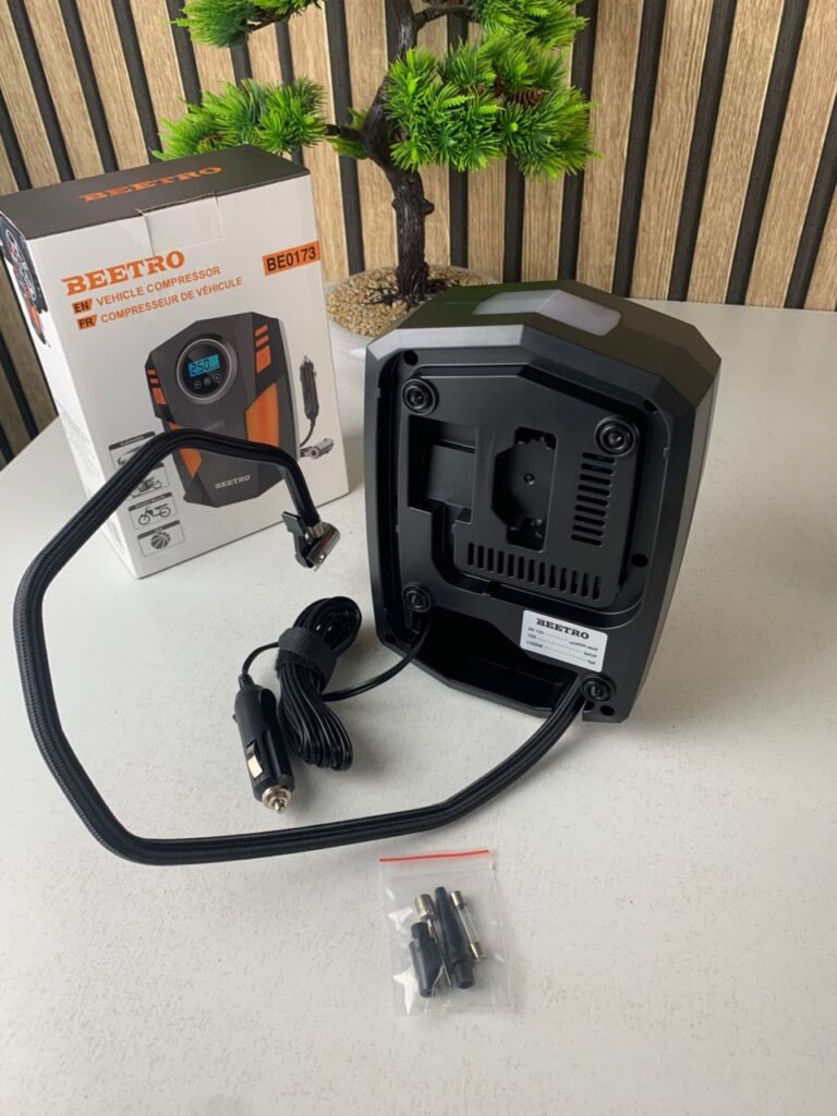 Compresseur d’Air Numérique pour Voiture et Moto 150Psi BE0173 Gonflage précis – portable et pratique pour toutes vos sorties