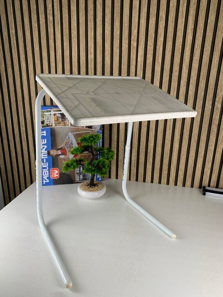 Table d’Appoint Portable & Pliante Multi-Positions – Confort Ajustable pour Maison & Bureau