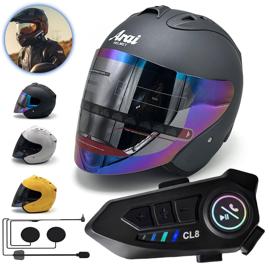 Casque Moto Jet Arai SZ-Ram4 Original – Protection Haut de Gamme