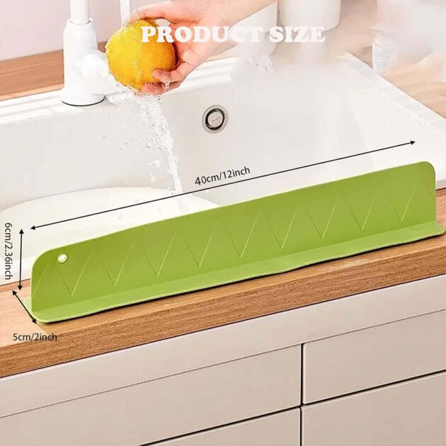 Pack Tapis de Drainage en Silicone avec Pare-Éclaboussures – Évier Propre, Surfaces Toujours Sèches