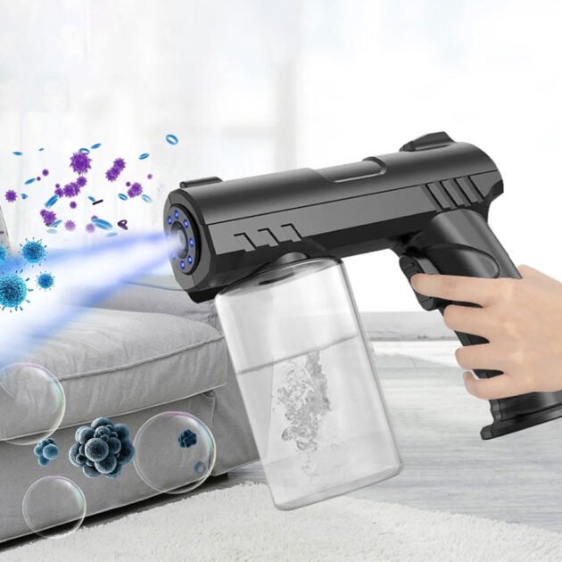Pistolet pulvérisateur de désinfection sans fil 280 ml rechargeable USB