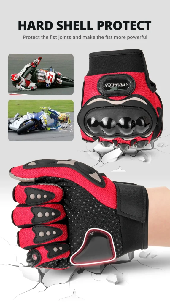 Pack Hiver Moto – Cagoule Thermique + Gants Pro Biker Premium