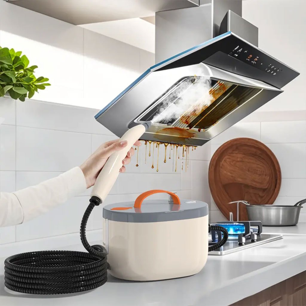 Nettoyeur vapeur électrique multifonction pour la maison – Nettoyage puissant sans produits chimiques - الصورة 3