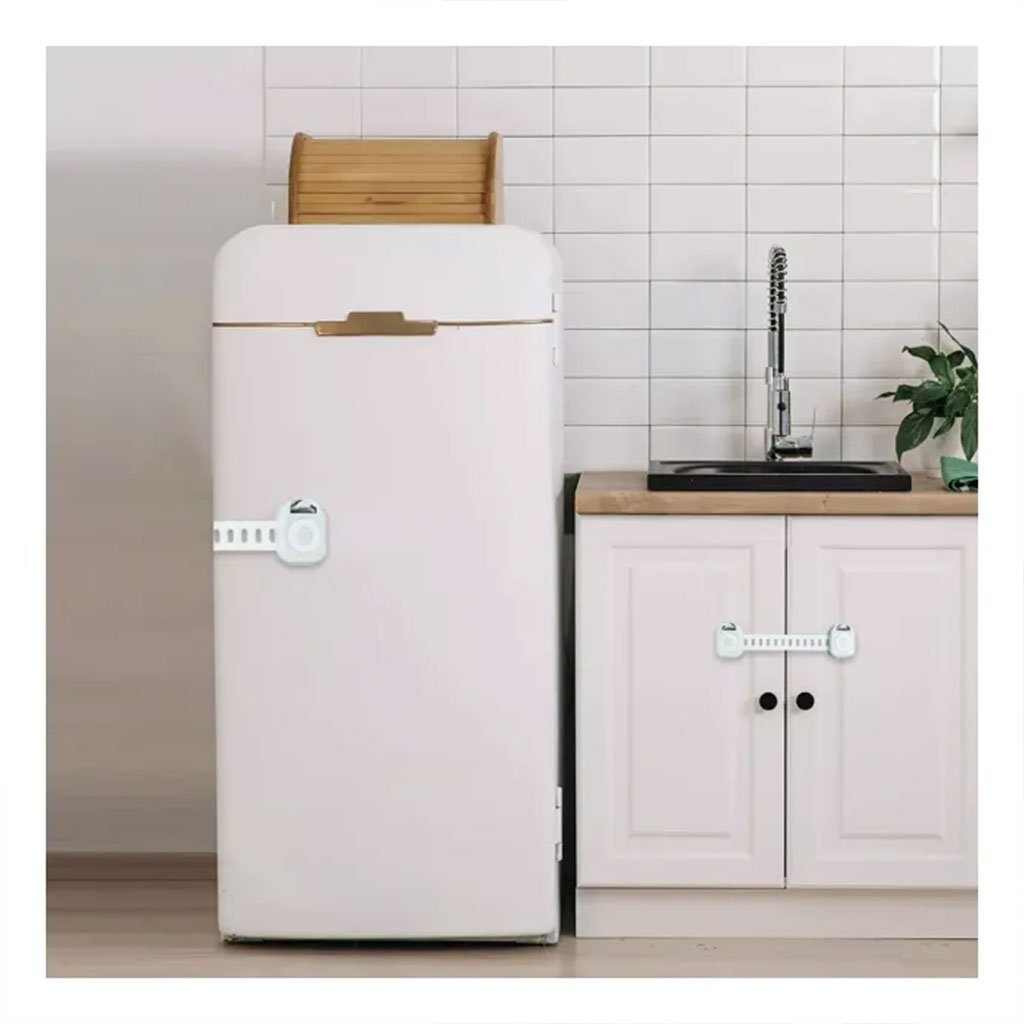 Pack de 3 verrous de sécurité enfant pour électroménager et tiroirs - الصورة 6