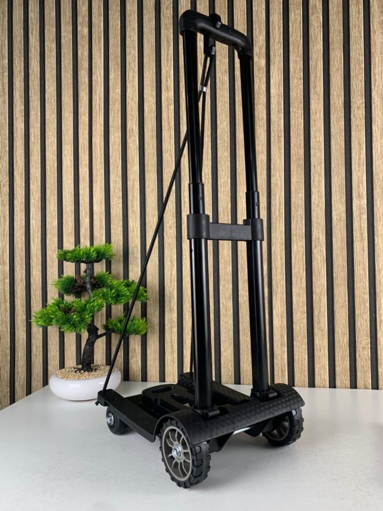 Chariot de manutention pliable et léger à 2 roues – Transport facile et sans effort