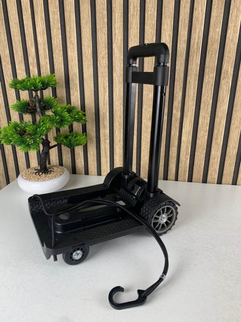 Chariot de manutention pliable et léger à 2 roues – Transport facile et sans effort