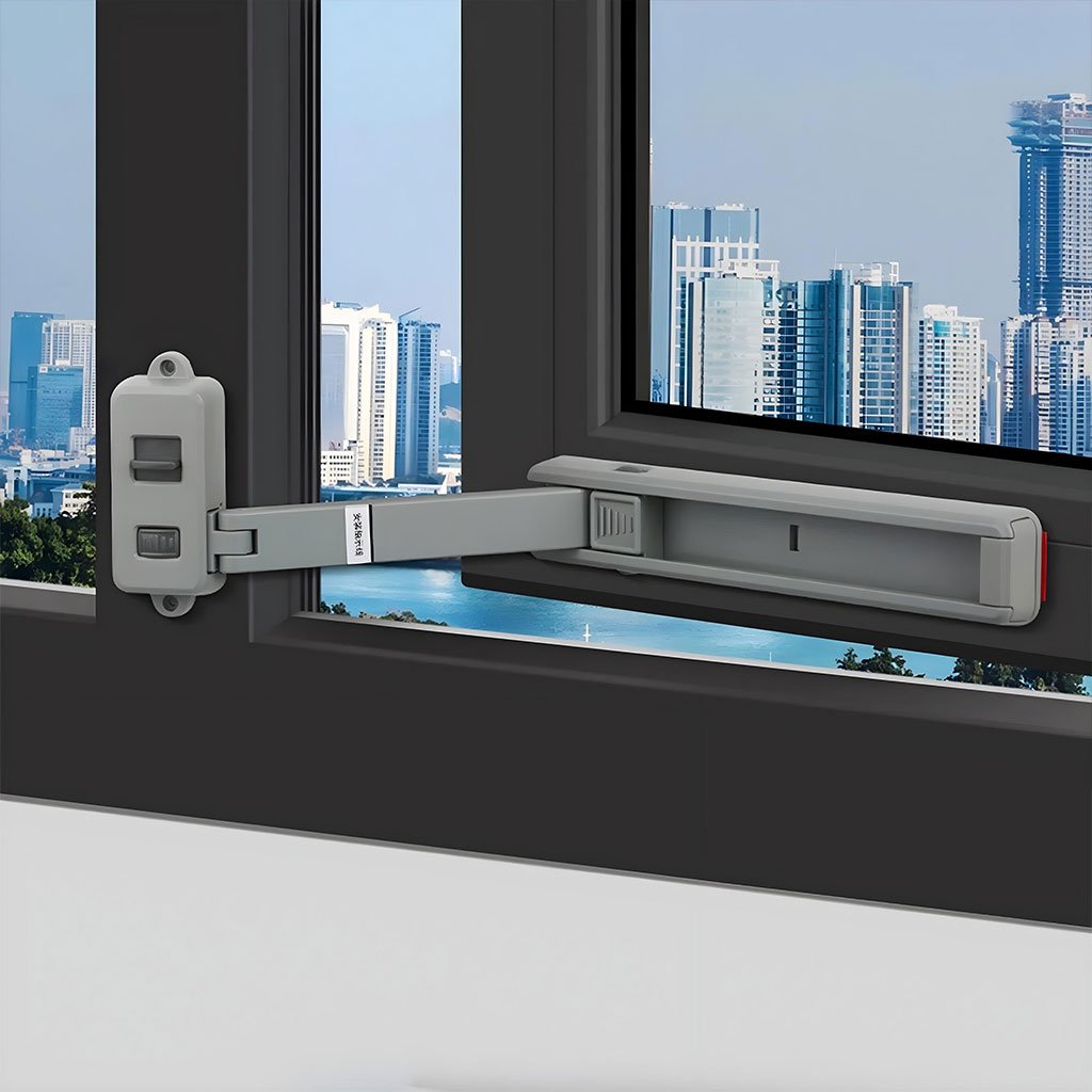 Stop Fenêtres et Verrou de Sécurité pour Enfants – Protection Intelligente Sans Perçage - الصورة 6