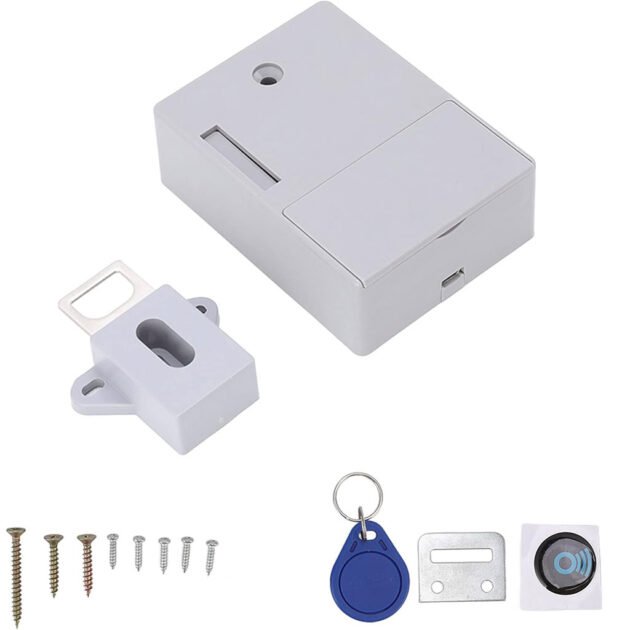 Serrure Électronique d’Armoire avec Carte de Déverrouillage – Sécurité Intelligente et Pratique