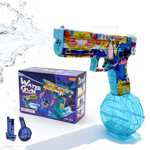 Pistolet à Eau Pompe Haute Pression – Blaster à Réservoir Transparent pour Jeux Extérieurs