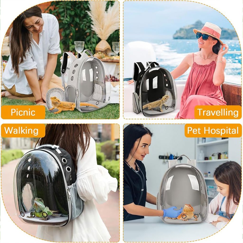 Sac à Dos de Transport Capsule pour Chat & Animaux – Confort, Sécurité & Style Moderne