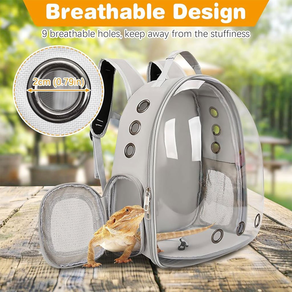 Sac à Dos de Transport Capsule pour Chat & Animaux – Confort, Sécurité & Style Moderne