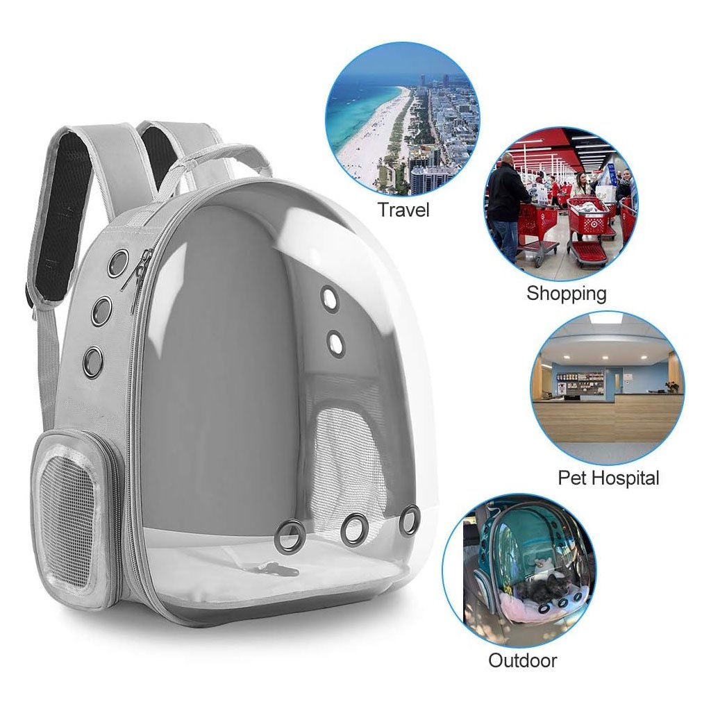 Sac à Dos de Transport Capsule pour Chat & Animaux – Confort, Sécurité & Style Moderne