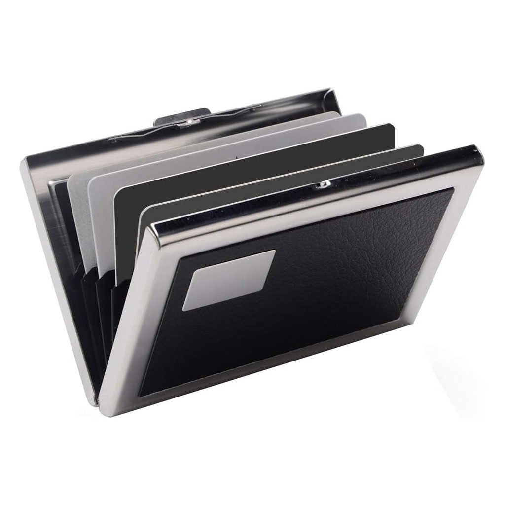 Porte-Cartes RFID Anti-Vol en Acier Inoxydable – Sécurité Digitale Maximale, Format Ultra-Compact - الصورة 4