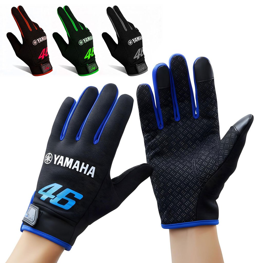 Gants Moto Driver Antidérapants et Tactile Yamaha 46 – Performance Sportive & Protection Totale