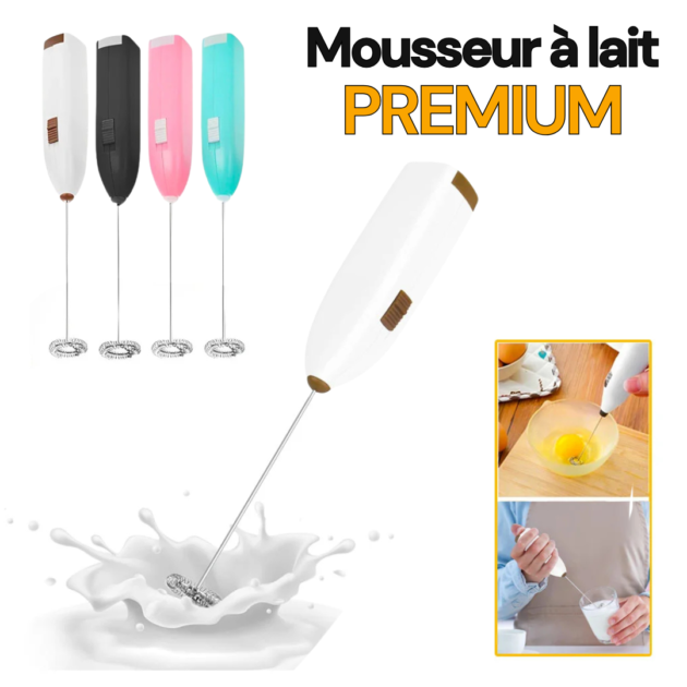 Mini Mélangeur Électrique – Fouet à Café & Batteur à Œufs