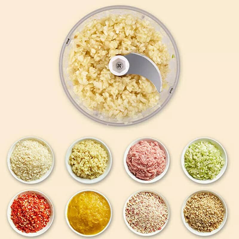 Mini Hachoir Électrique Portable Rechargeable 250 ML – Rapide & Pratique - الصورة 5