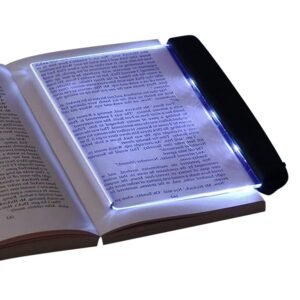 Lampe de lecture LED portable en acrylique pour éclairage discret et confortable