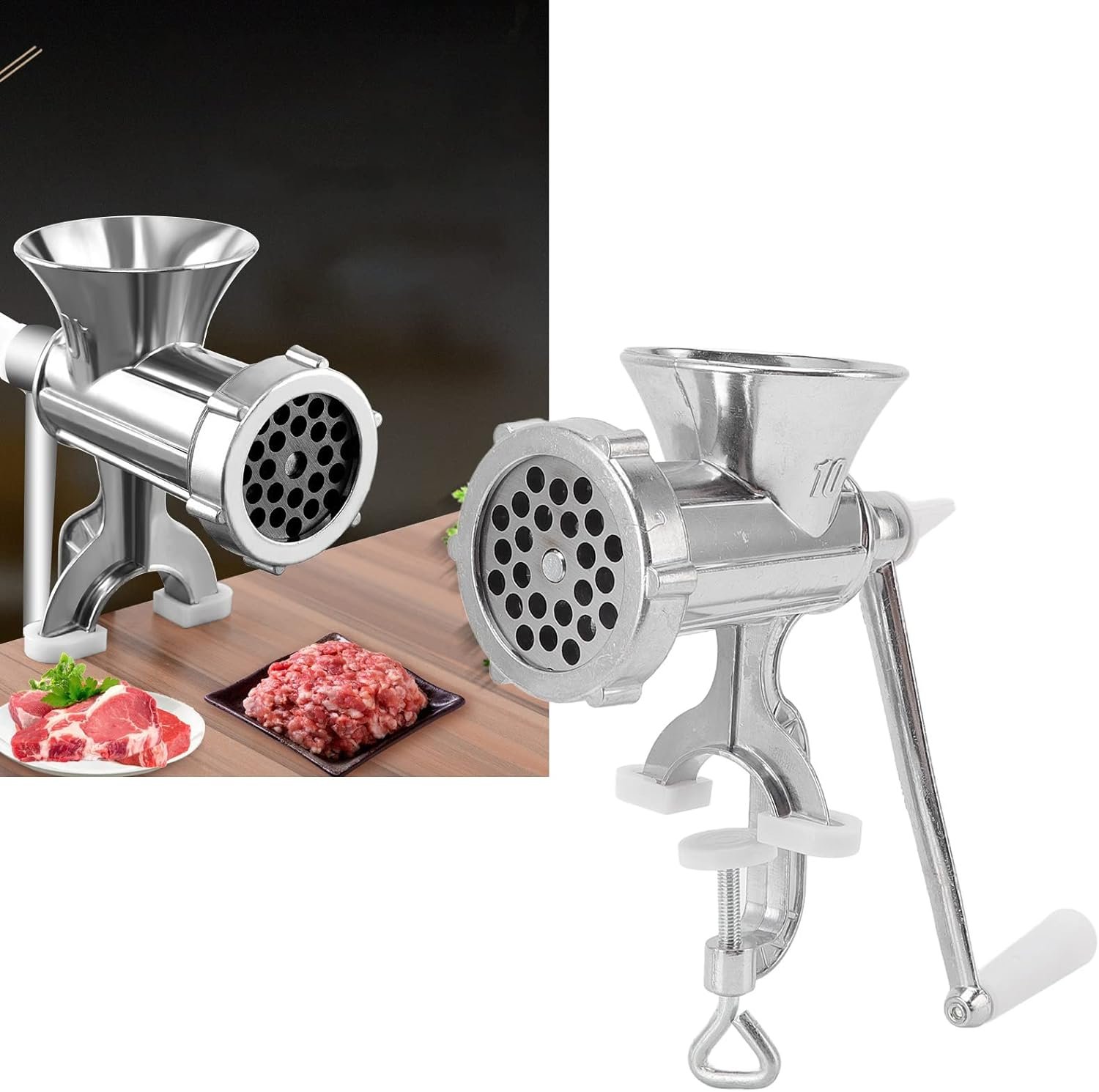 Hachoir à Viande Manuel Multifonction pour Cuisine - الصورة 4