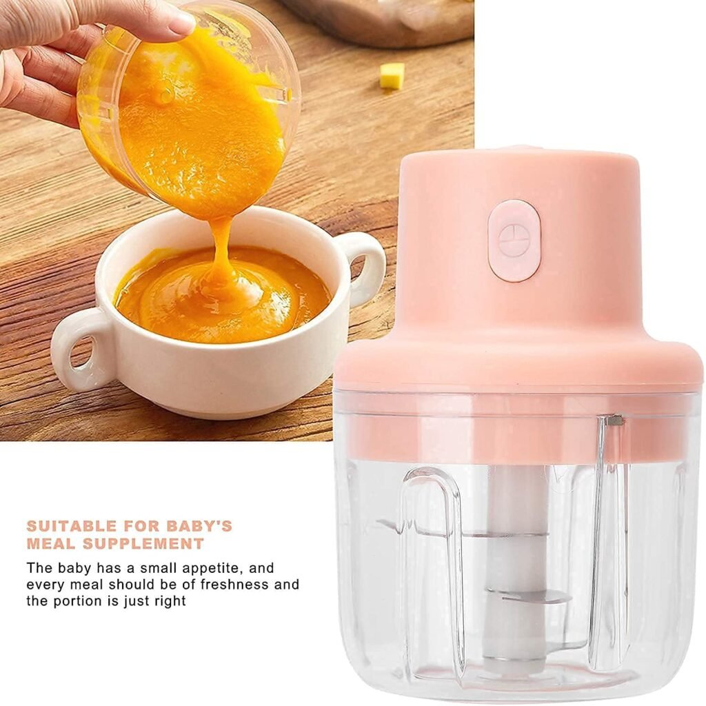 Mini Hachoir Électrique Portable Rechargeable 250 ML – Rapide & Pratique