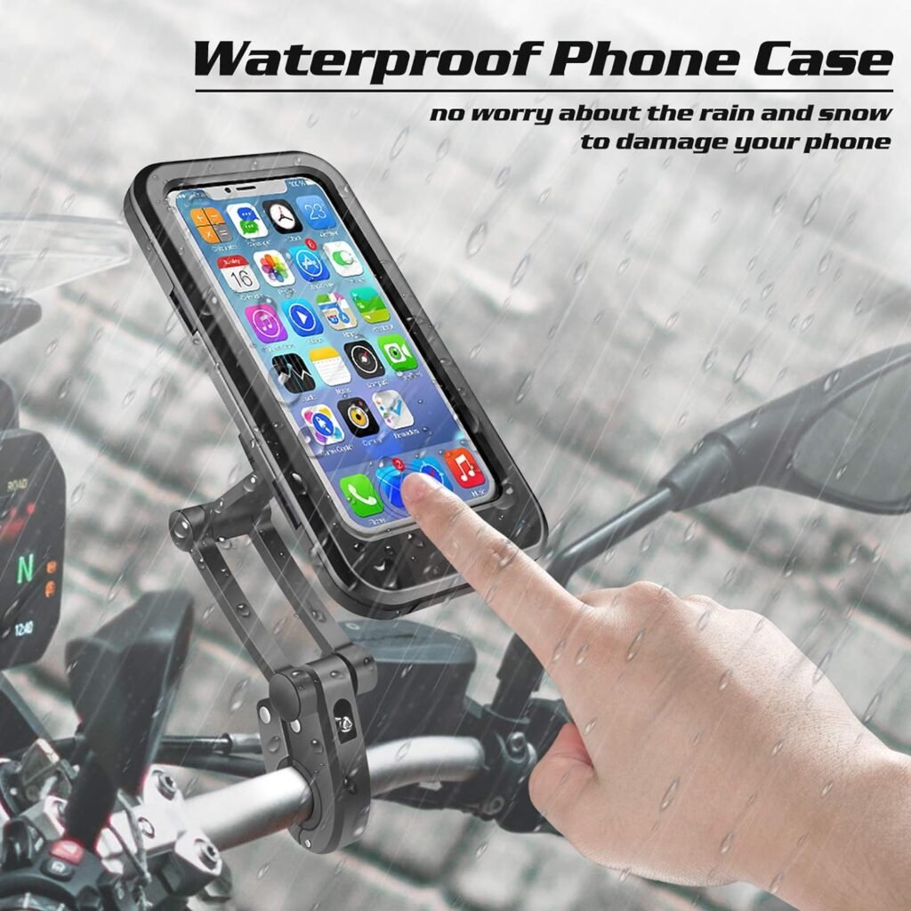 Support de Téléphone Étanche pour Vélo & Moto – Réglable 360°