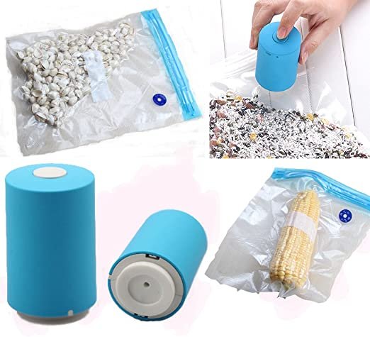 Always Fresh – Machine de Scellage et Pompage d’Air Portable avec 5 Sacs