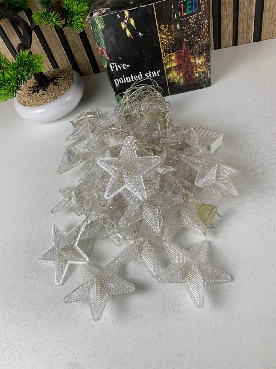 Guirlande LED Blanc Chaud – Élégance Décorative & Ambiance Chaleureuse - الصورة 7