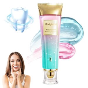 Dentifrice blanchissant à la niacinamide BodyAccel – Souriez avec éclat naturellement