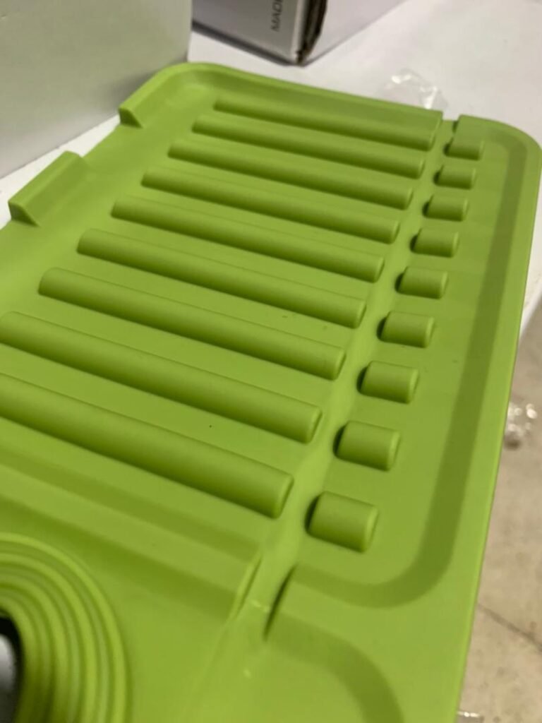 Tapis de Drainage en Silicone pour Évier – Séchage Rapide & Organisation Intelligente