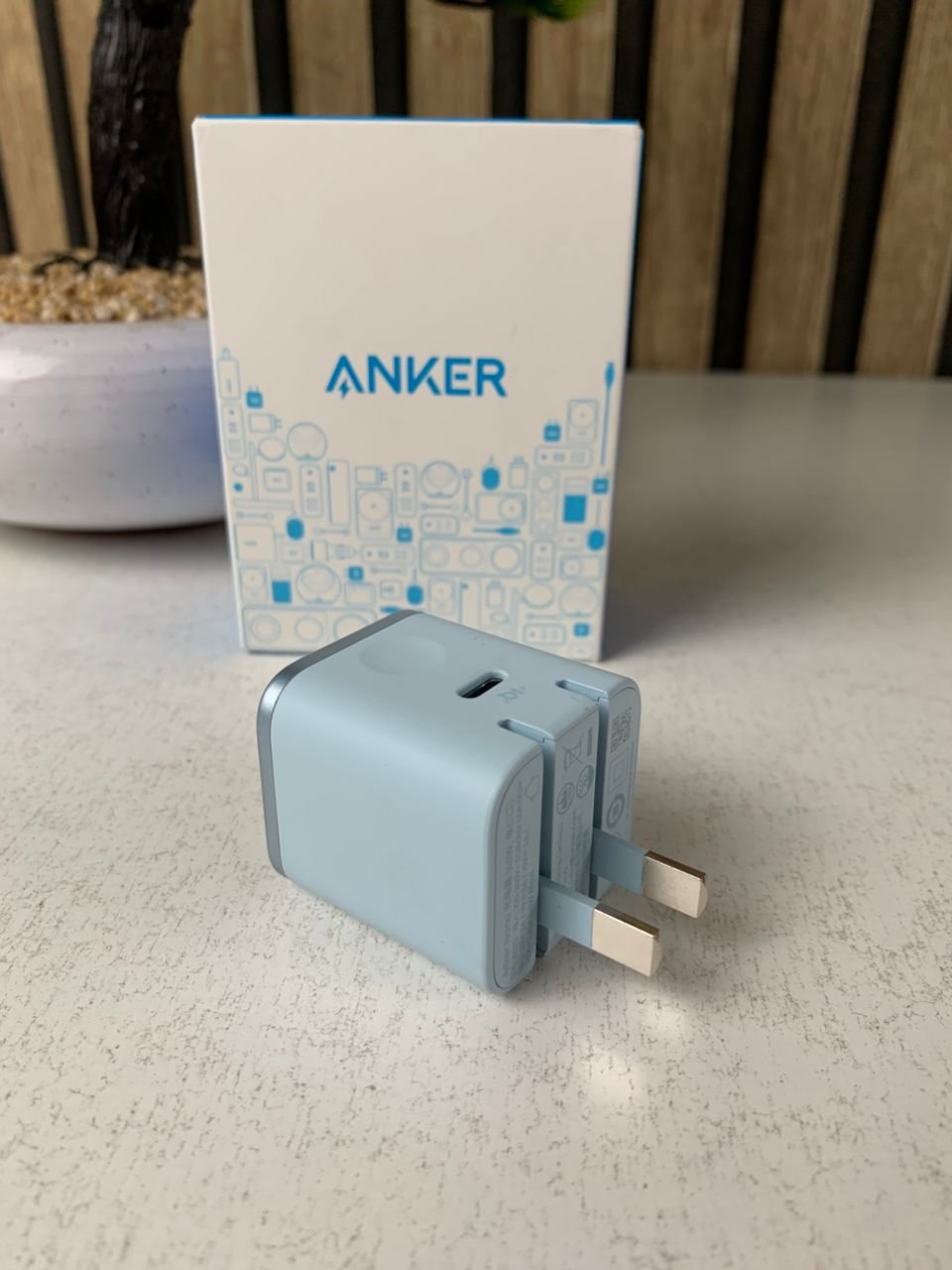 Chargeur Anker Nano 45W GaN avec affichage intelligent - الصورة 8