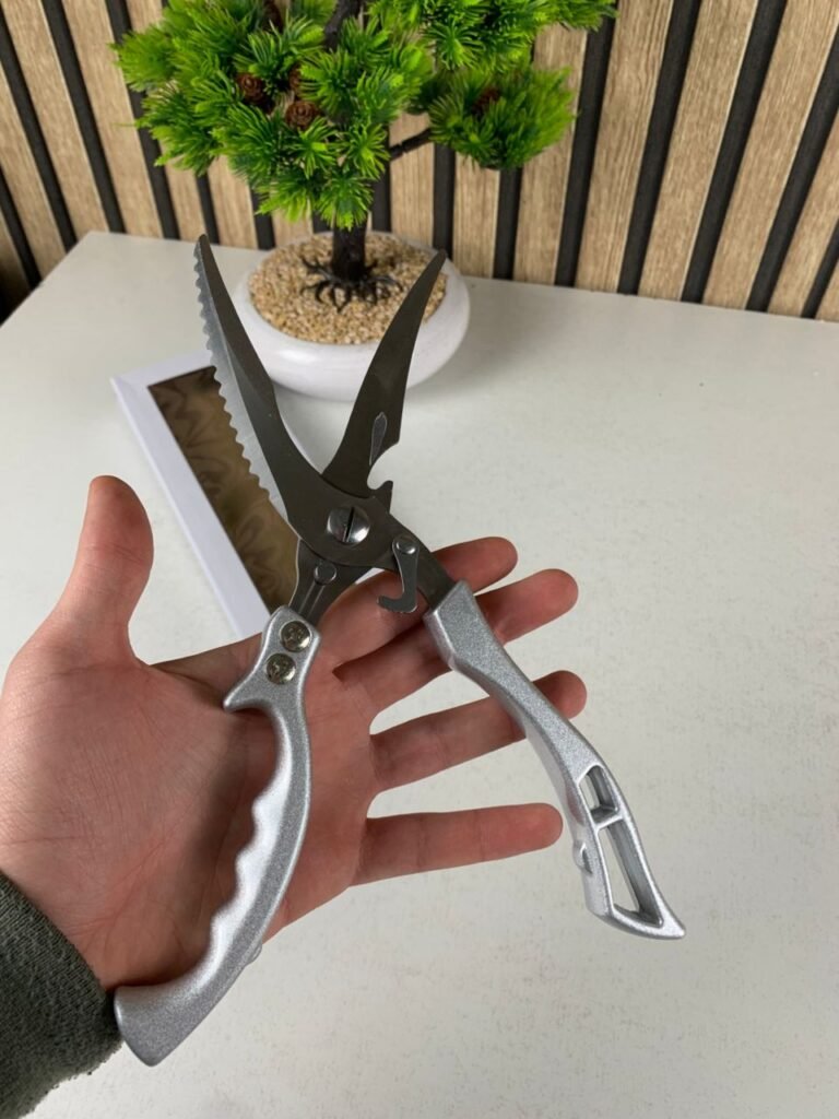 Ciseaux de Cuisine en Acier Inoxydable avec Manche en Aluminium  VEMOSA