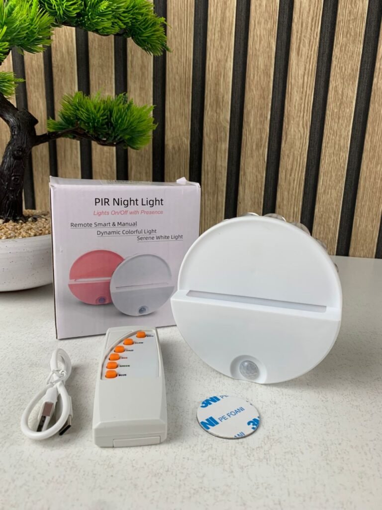 Lampe Veilleuse Magnétique Intelligente RGB – Design Cristal Élégant & Détection de Mouvement