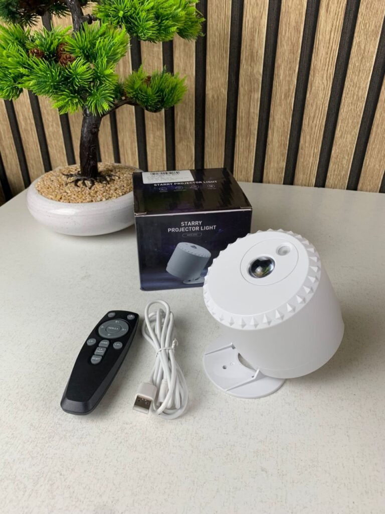 Projecteur Galaxie et Étoiles avec Télécommande & Synchronisation Musicale – Transformez votre plafond en ciel magique
