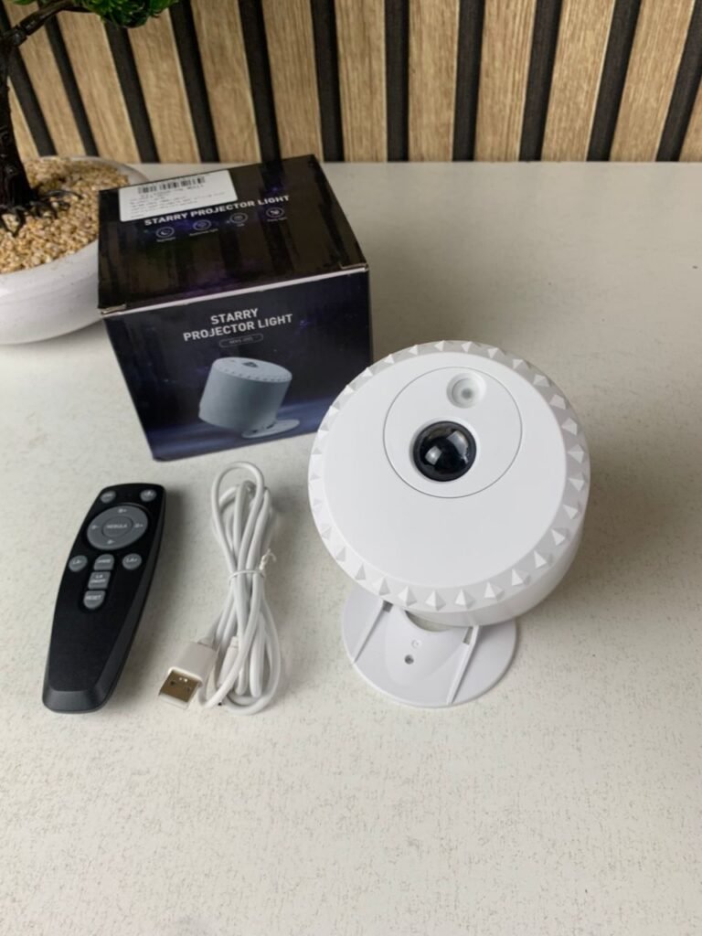 Projecteur Galaxie et Étoiles avec Télécommande & Synchronisation Musicale – Transformez votre plafond en ciel magique