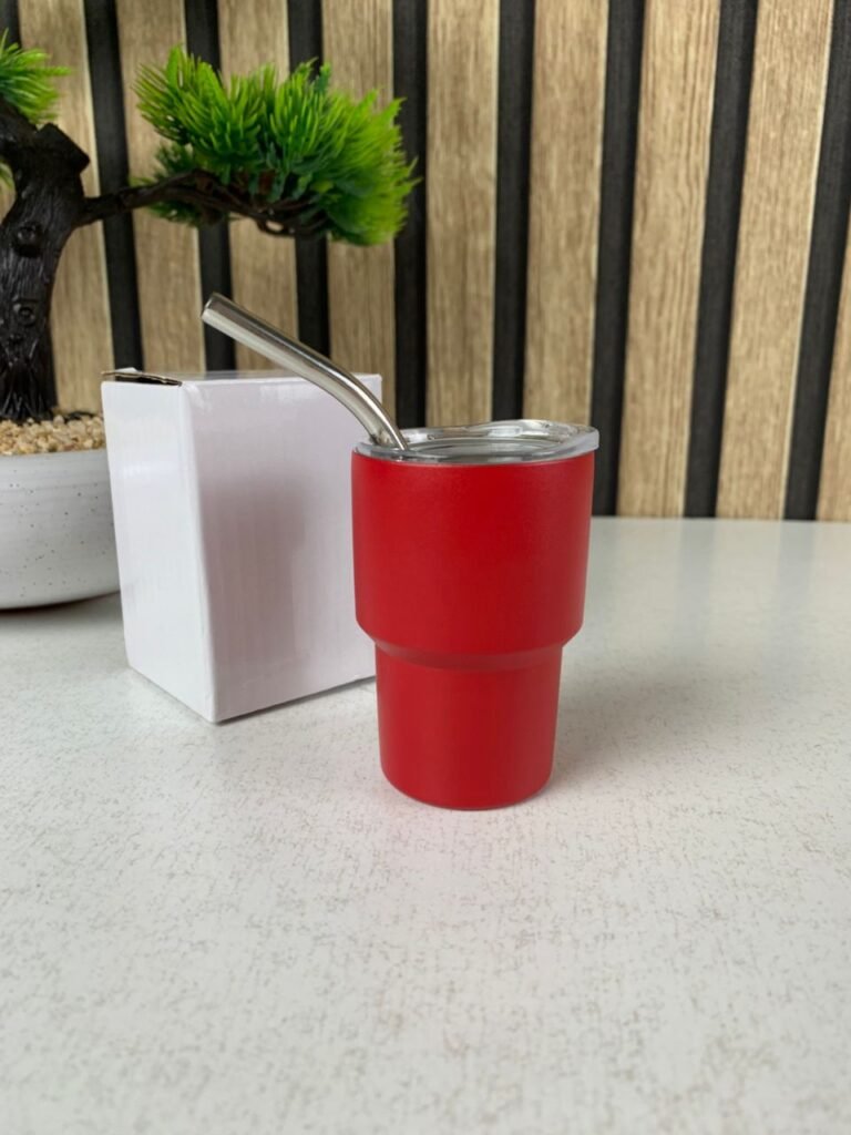 Gobelet à Café & Boissons Chaudes Portable en Acier Inoxydable 85 ml – Petit format, grande élégance