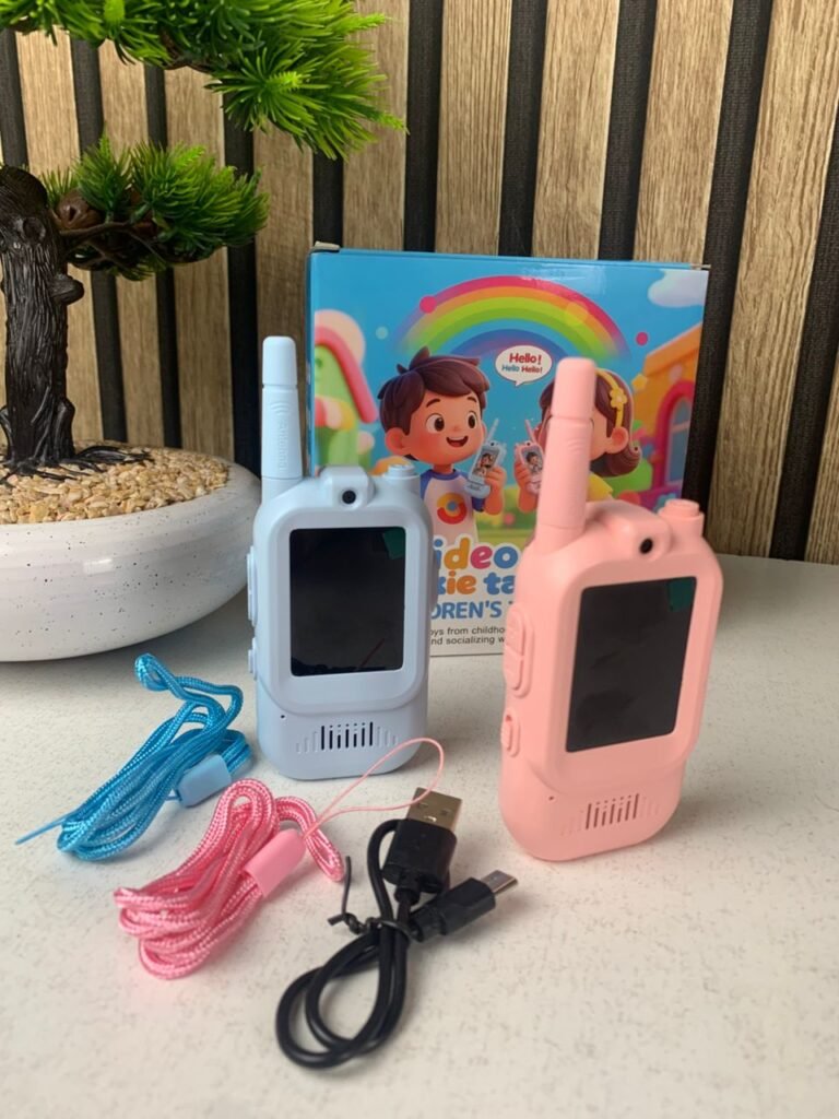 Dricar Walkie Talkie Vidéo – Appels Visio HD, Effets Vocaux & Connexion Privée Sécurisée