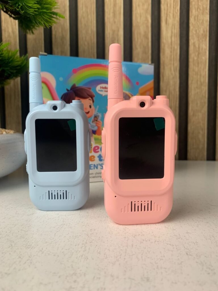 Dricar Walkie Talkie Vidéo – Appels Visio HD, Effets Vocaux & Connexion Privée Sécurisée