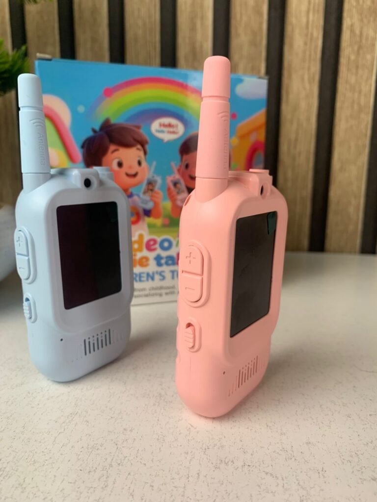 Dricar Walkie Talkie Vidéo – Appels Visio HD, Effets Vocaux & Connexion Privée Sécurisée